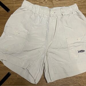 AFTCO Men's Cream Shorts